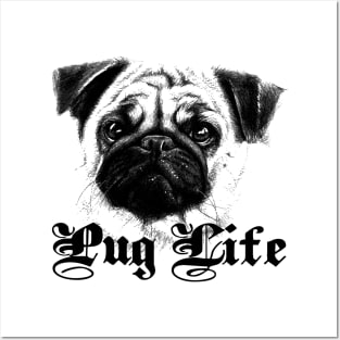 Pug Life Posters and Art